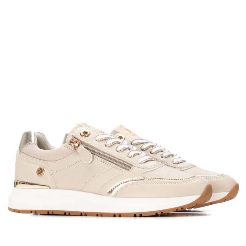 SNEAKER CREMALLERA BEIGE 144183