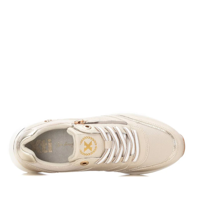 SNEAKER CREMALLERA BEIGE 144183