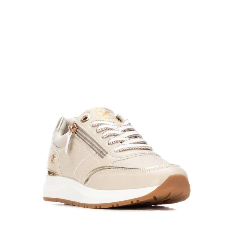 SNEAKER CREMALLERA BEIGE 144183