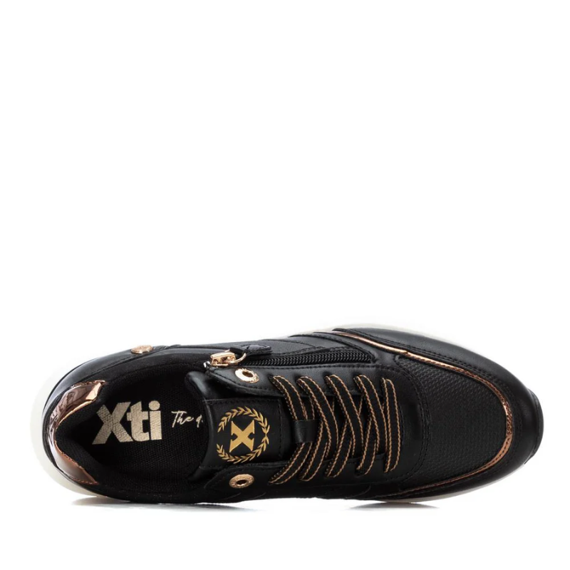 SNEAKER CREMALLERA NEGRO 144183