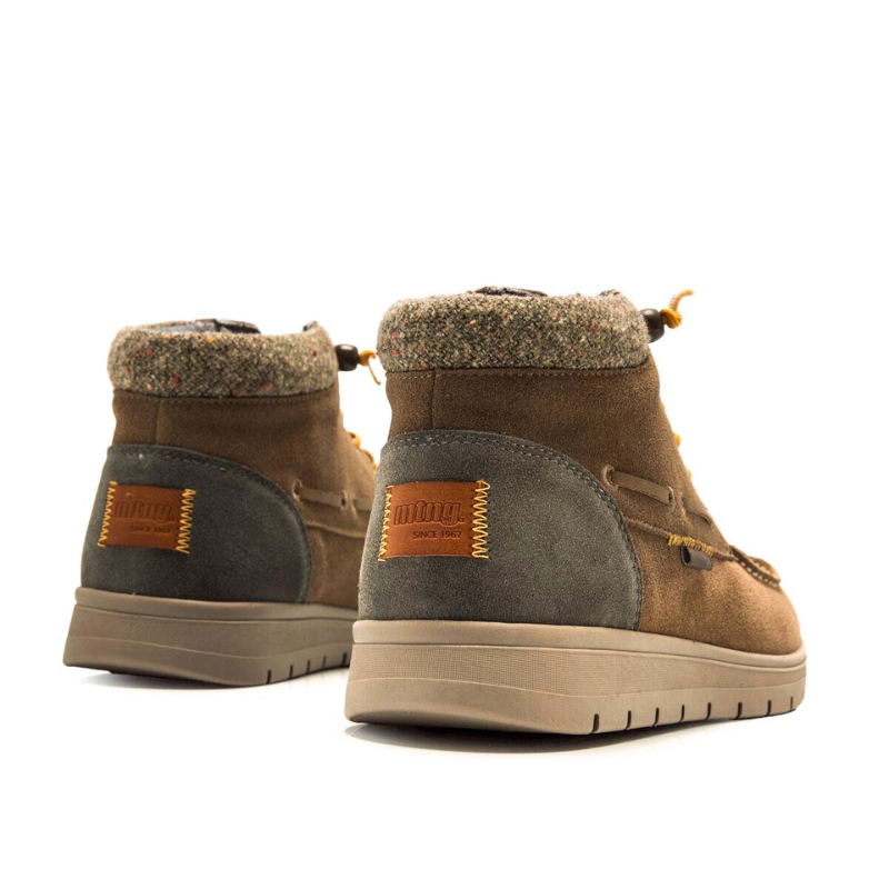 BOTIN ELASTICOS SUEDE TAUPE 84812