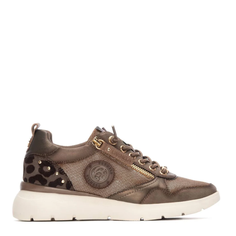 SNEAKER PRINT REJILLA TAUPE 162513