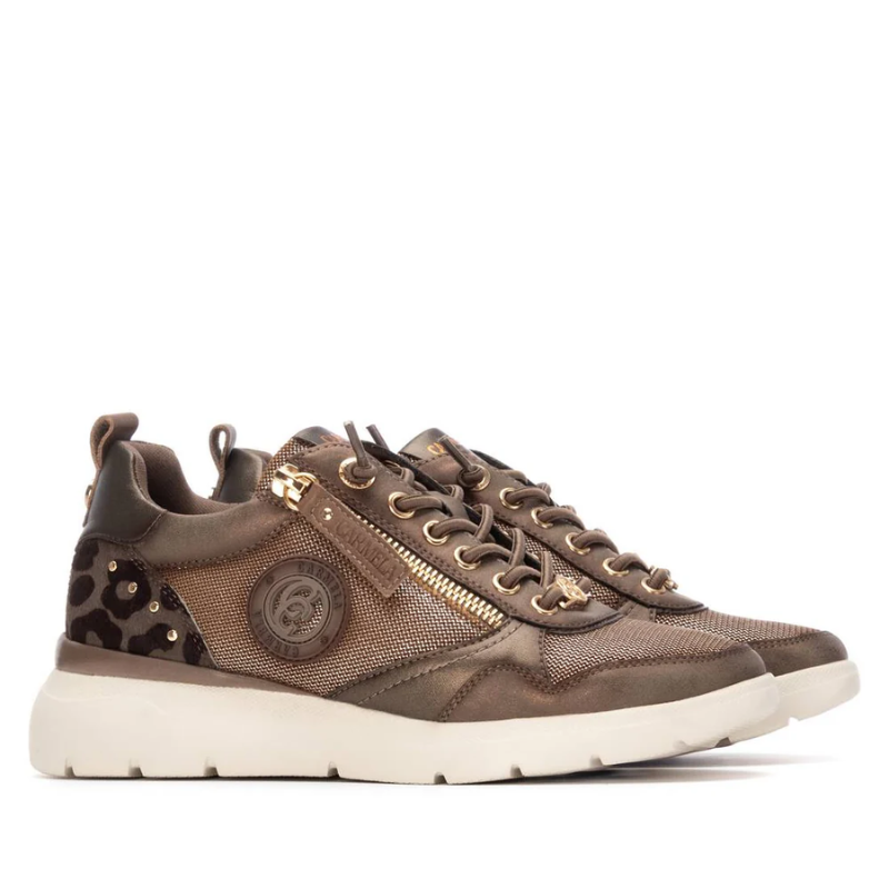 SNEAKER PRINT REJILLA TAUPE 162513