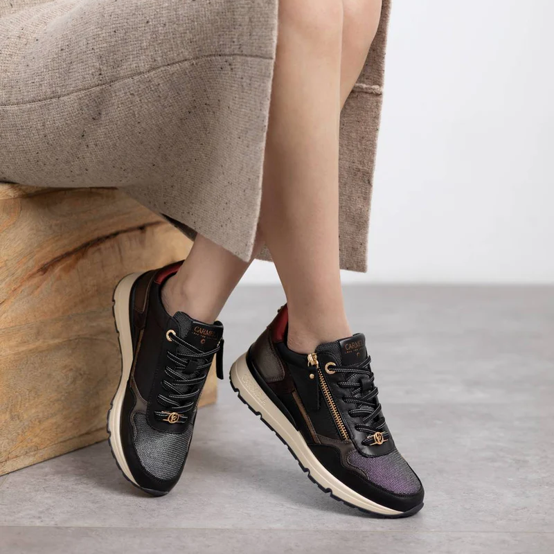 SNEAKER ELASTICO MULTI NEGRO 162517