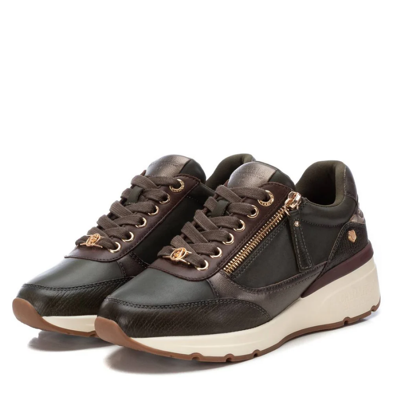 SNEAKER CREMALLERA KAKI 161825