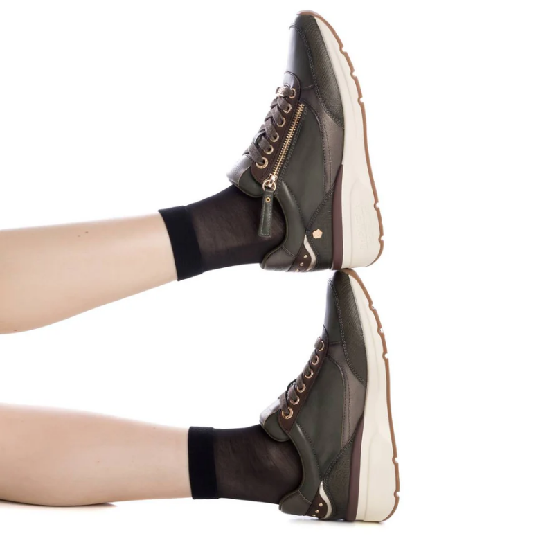 SNEAKER CREMALLERA KAKI 161825