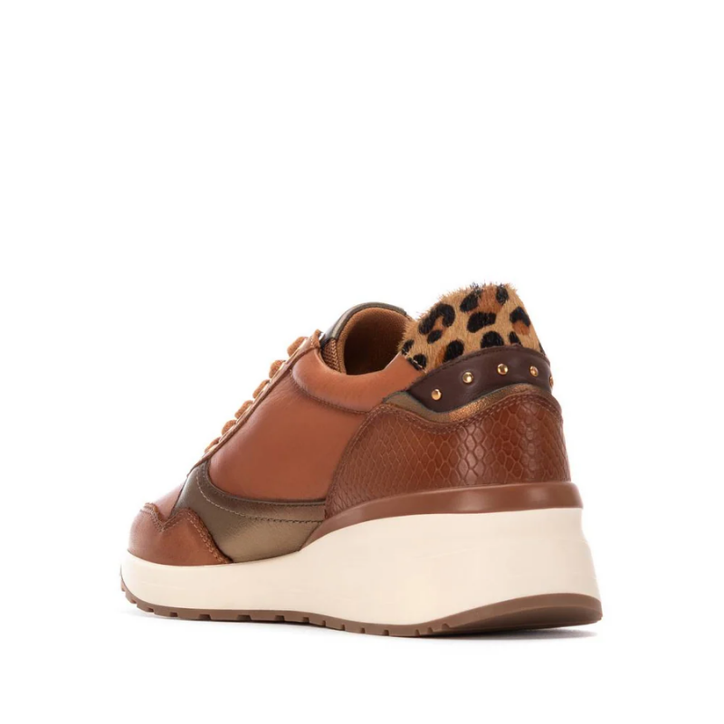 SNEAKER CREMALLER PRINT CAMEL 162442