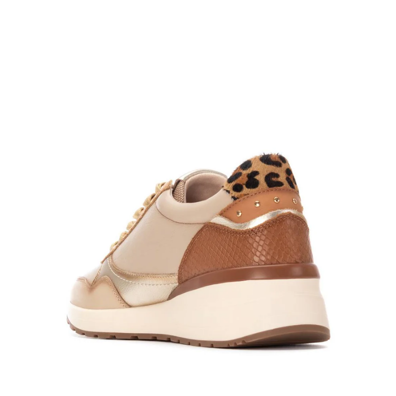 SNEAKER CREMALLER PRINT BEIGE 162442
