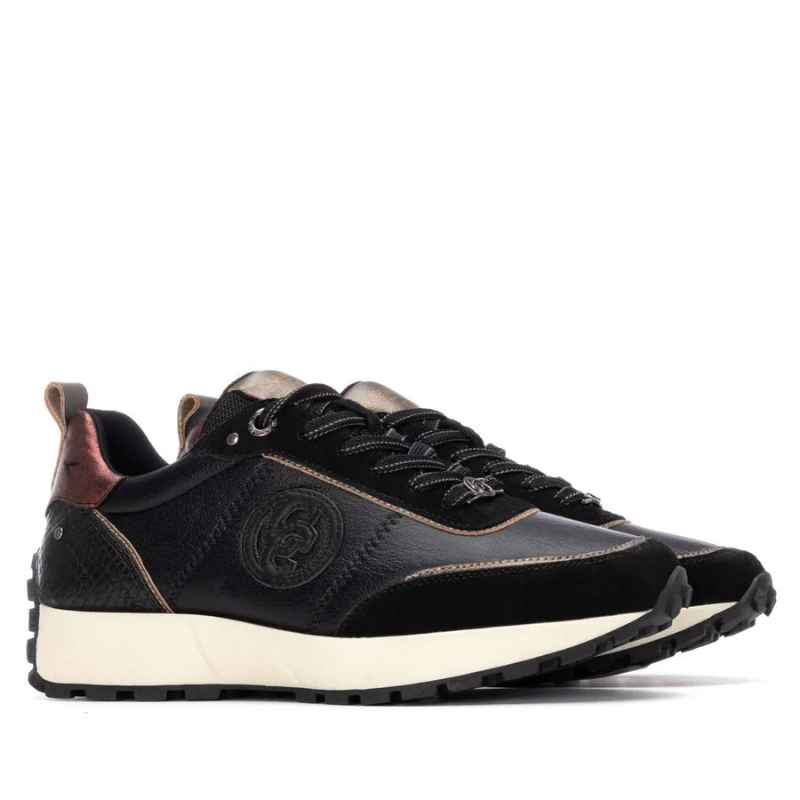 SNEAKER TALON ELASTICOS NEGRO 162699