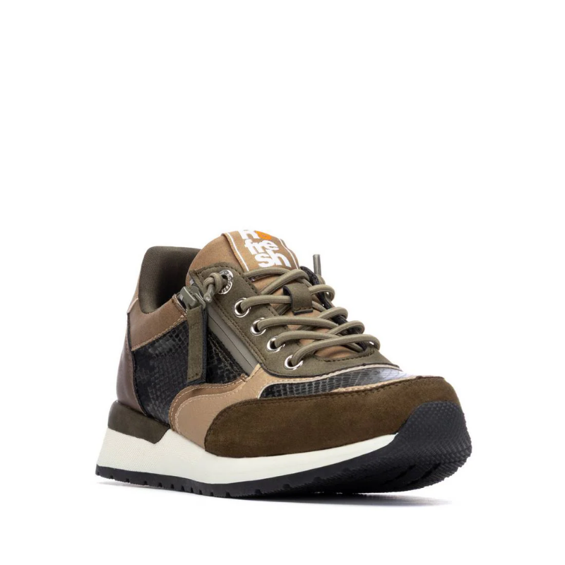 SNEAKER SNAKE ELASTIC KAKI 172960