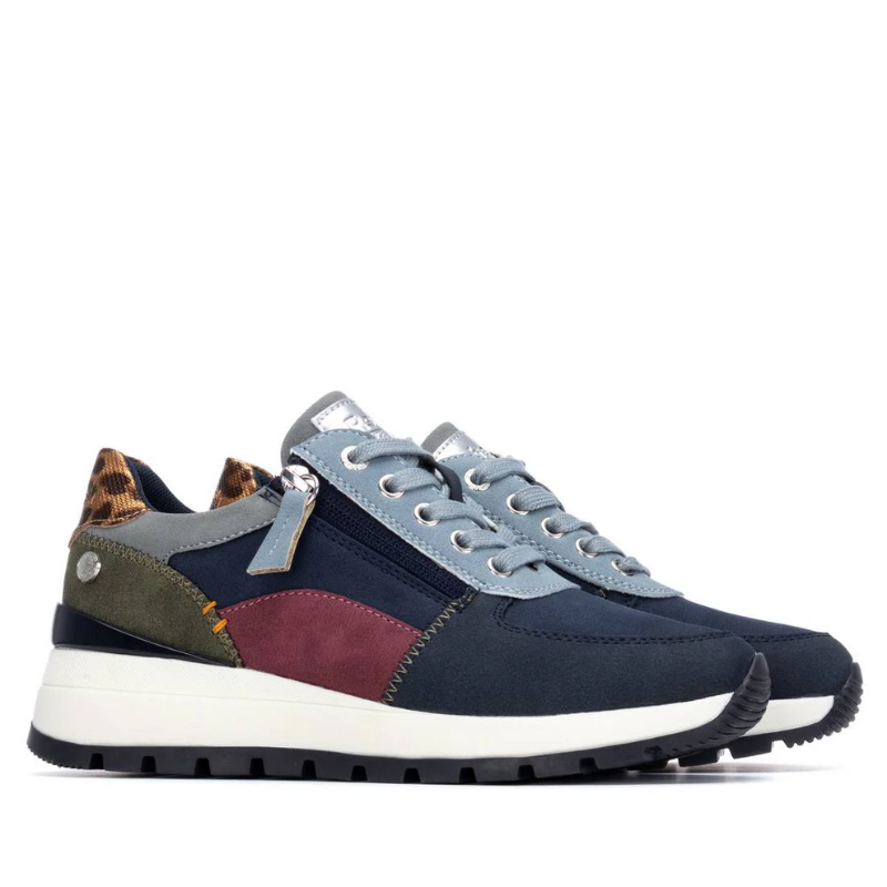 SNEAKER CREMALLERA PIEZAS MARINO 173243