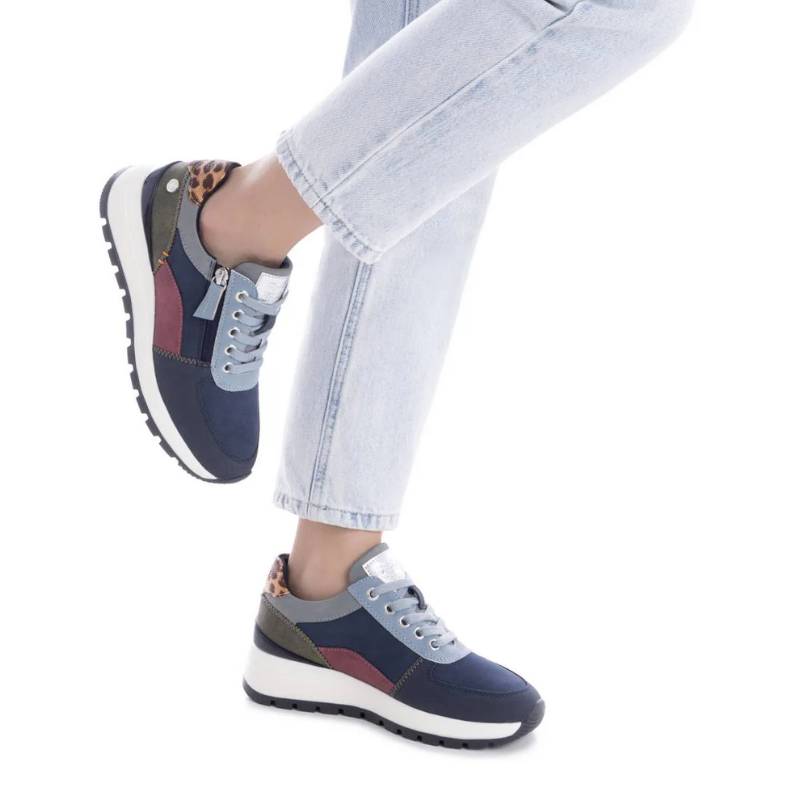 SNEAKER CREMALLERA PIEZAS MARINO 173243