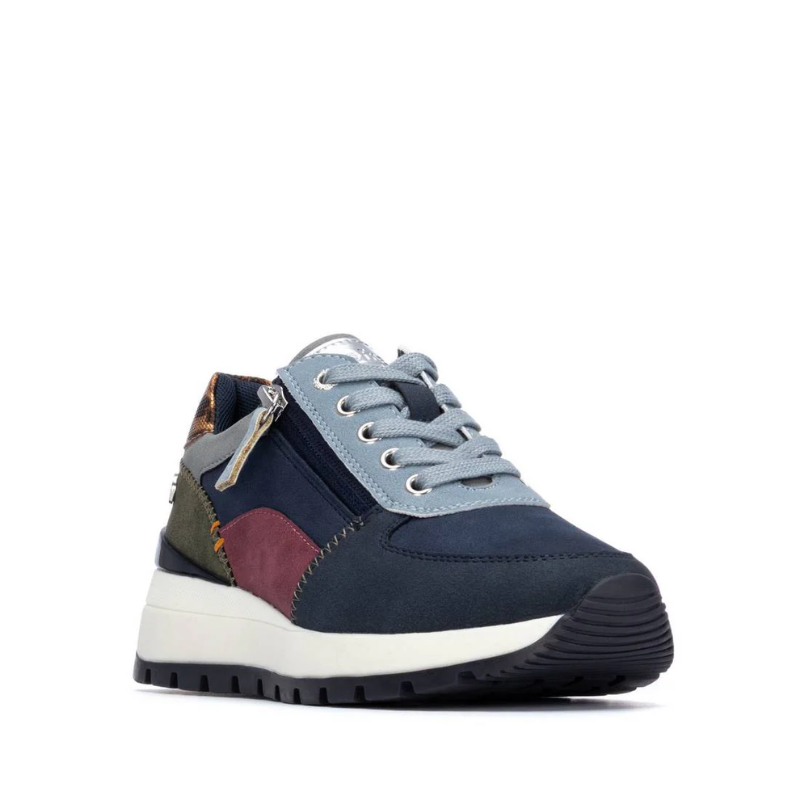 SNEAKER CREMALLERA PIEZAS MARINO 173243