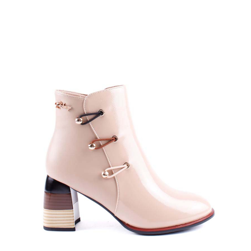 BOTIN GOMAS TRICOLOR BEIGE  84558B