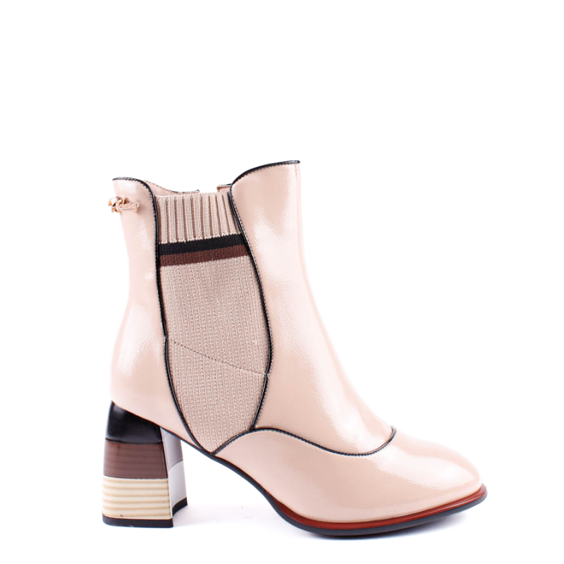 BOTIN CALCETIN TRI BEIGE 84563B
