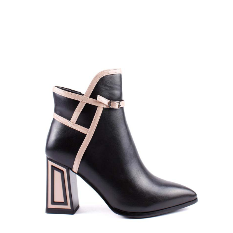 BOTIN TACON GEO VIVOS NEGRO 84575A