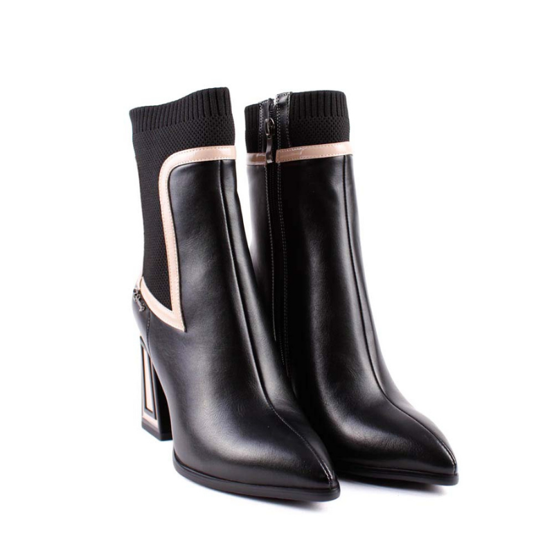 BOTIN CALCETIN TACON GEO NEGRO 84577A