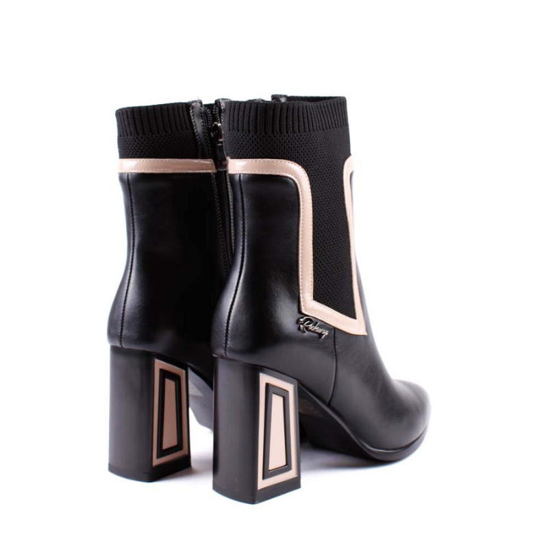 BOTIN CALCETIN TACON GEO NEGRO 84577A