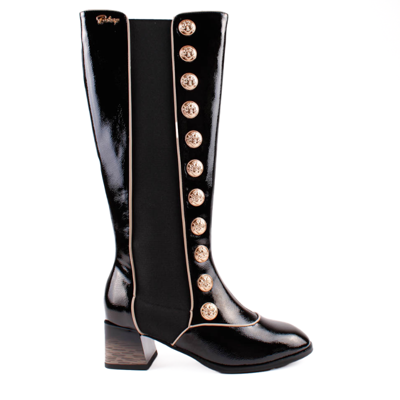 BOTA BOTONES CHAROL NEGRO 85754A