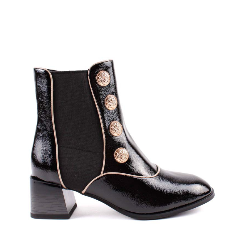 BOTIN BOTONES CHAROL NEGRO 85739B