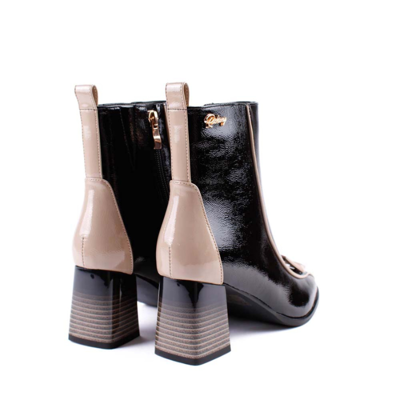 BOTIN APLIQUE CHAROL NEGRO 85742A