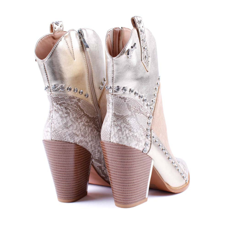 BOTIN CAMPERO SNAKE ORO 85696A