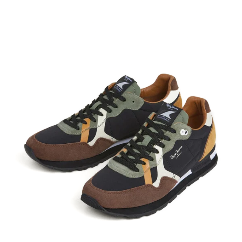 BRIT PRINTS DARK BROWN PMS400002