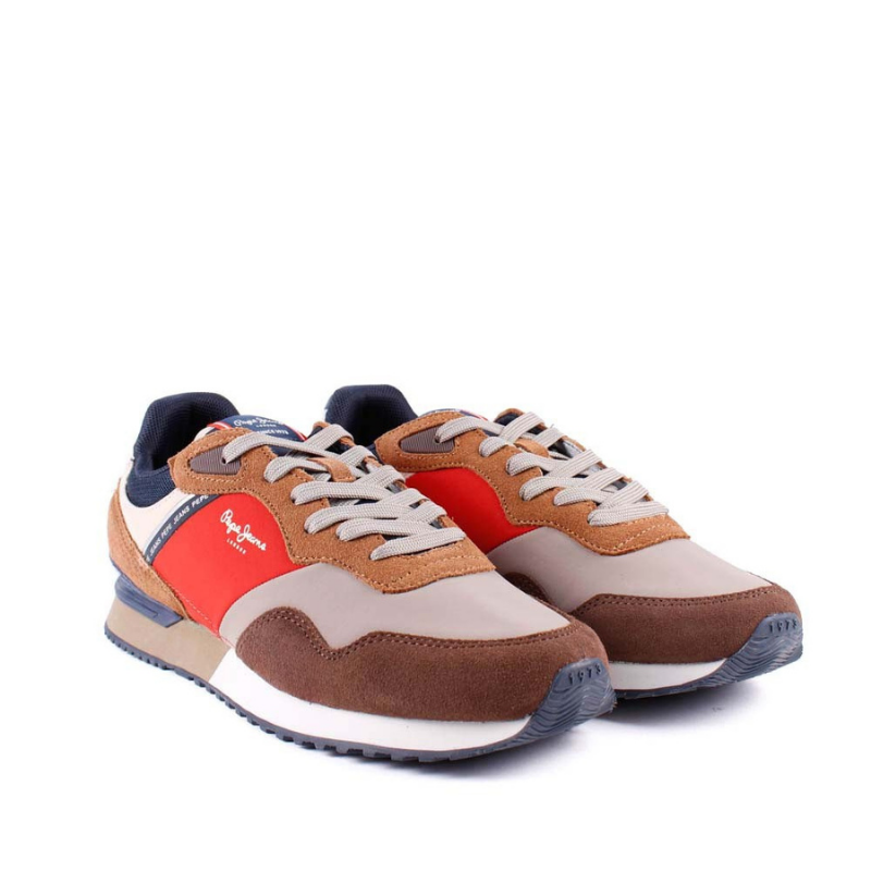 LONDON MOOD SNEAKER DK BROWN PMS400012