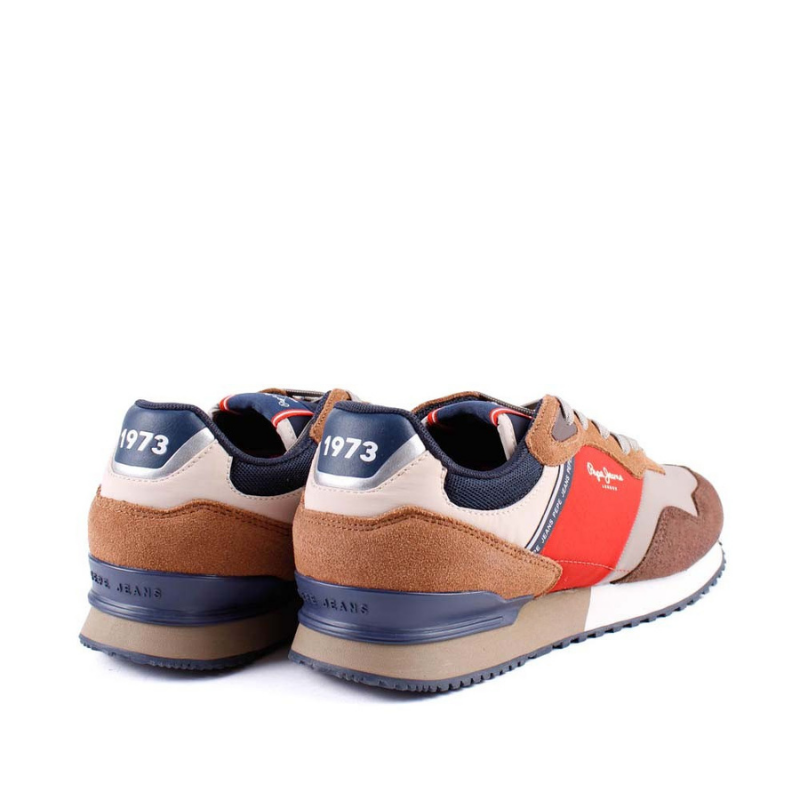 LONDON MOOD SNEAKER DK BROWN PMS400012