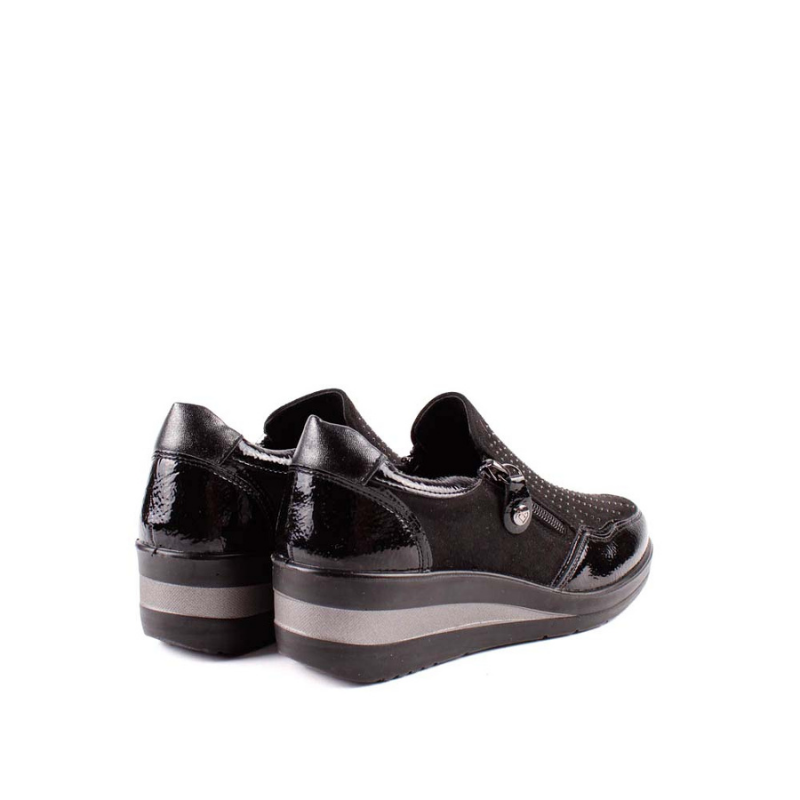 CASUAL CONFORT CREMALLERA NEGRO AMD29385