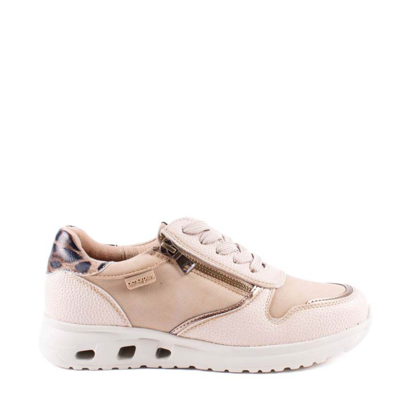 SNEAKER CREMALLERA BEIGE AMD29410