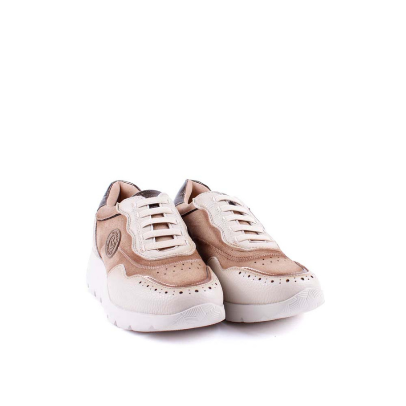 CASUAL PICADOS ELASTICO CREMA AMD29416