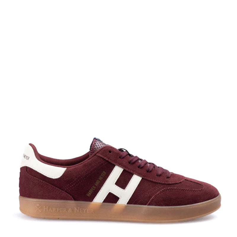 CASUAL HAMPTONS BURGUNDY SUEDE HAMPTONS