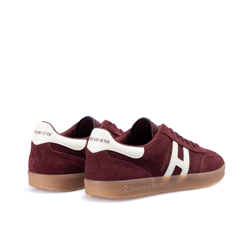 CASUAL HAMPTONS BURGUNDY SUEDE HAMPTONS
