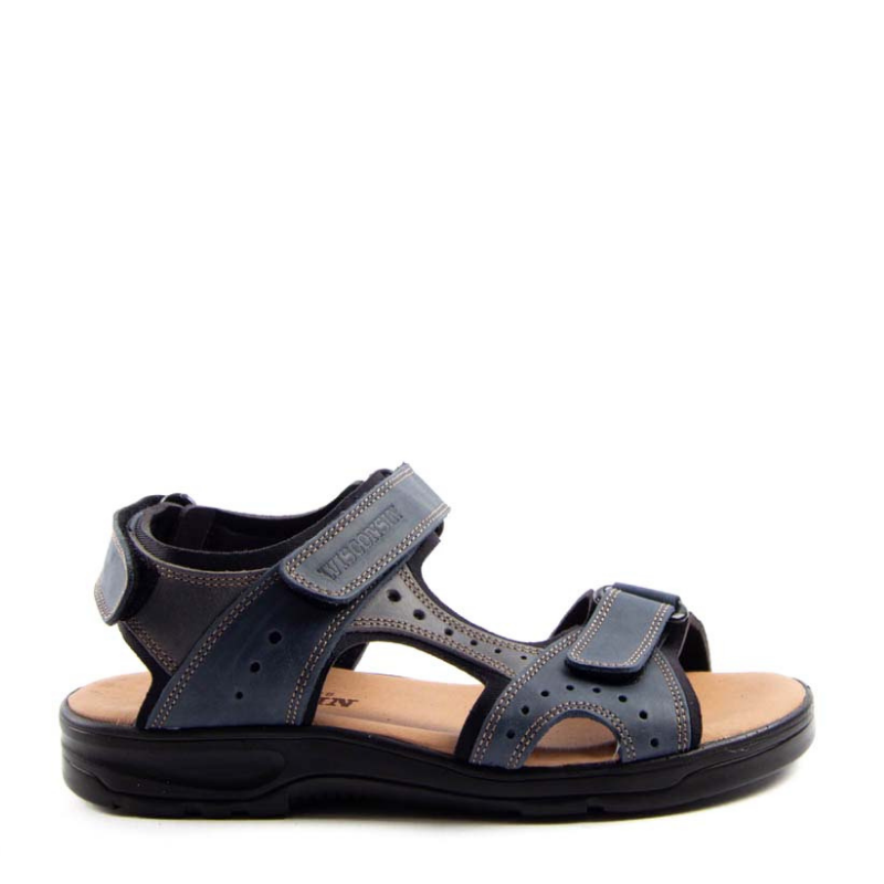 SANDALIA VELCRO COMBINADA MARINO 37007