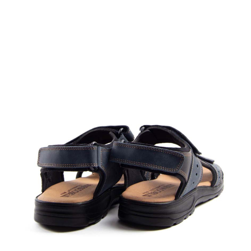 SANDALIA VELCRO COMBINADA MARINO 37007