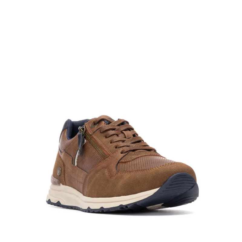 SNEAKER CREMALLERA CAMEL 172900