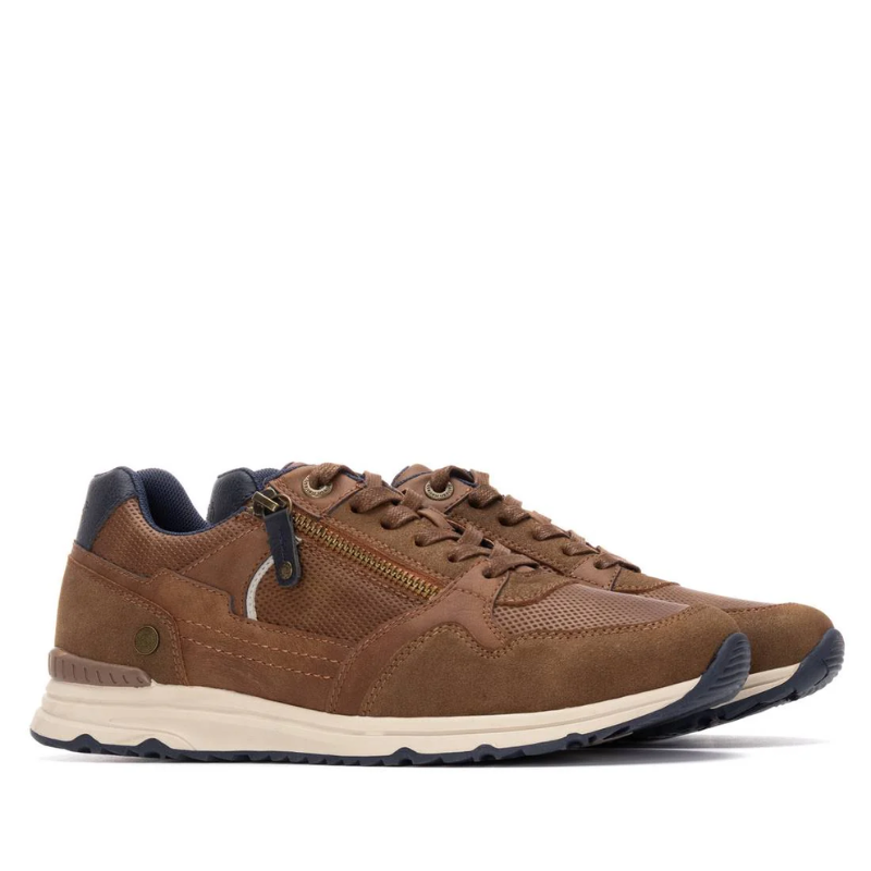 SNEAKER CREMALLERA CAMEL 172900