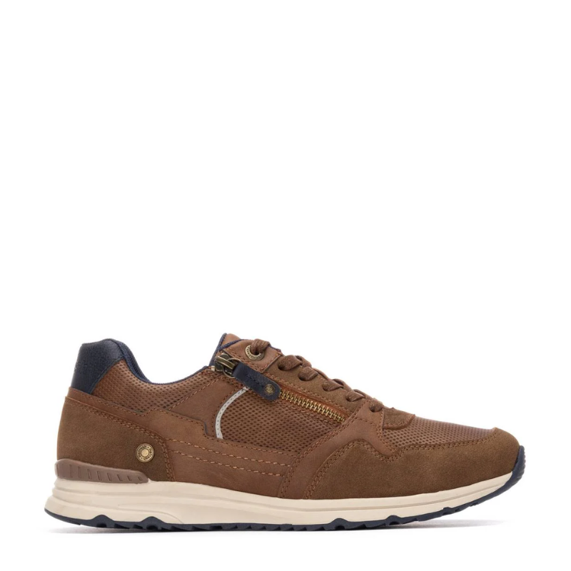 SNEAKER CREMALLERA CAMEL 172900