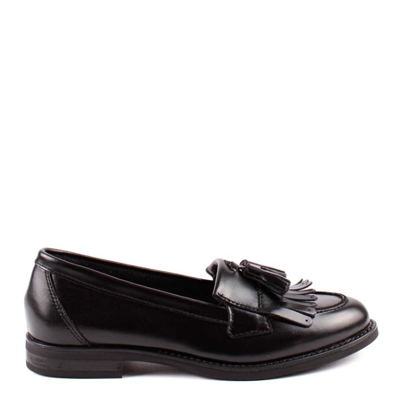 MOCASIN BORLAS NERO 1110