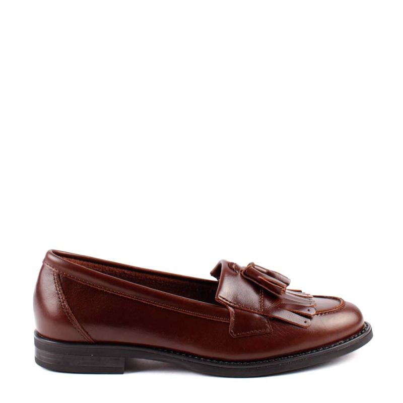 MOCASIN BORLAS CHOCOLATE 1110