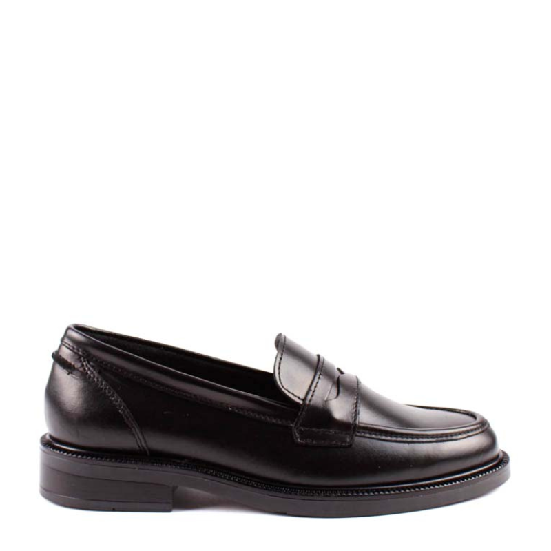 MOCASIN COPETE NAPPA NERO 4811