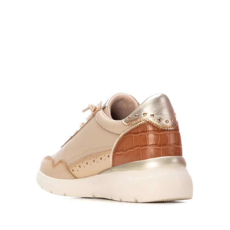SNEAKER CREMALLERA BEIGE 162430