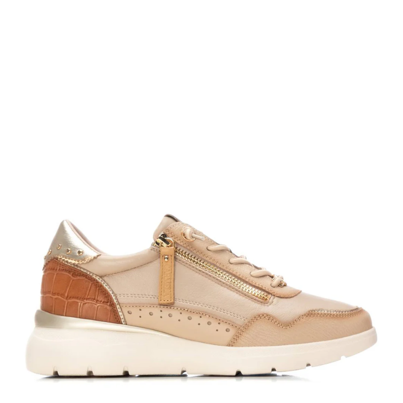 SNEAKER CREMALLERA BEIGE 162430