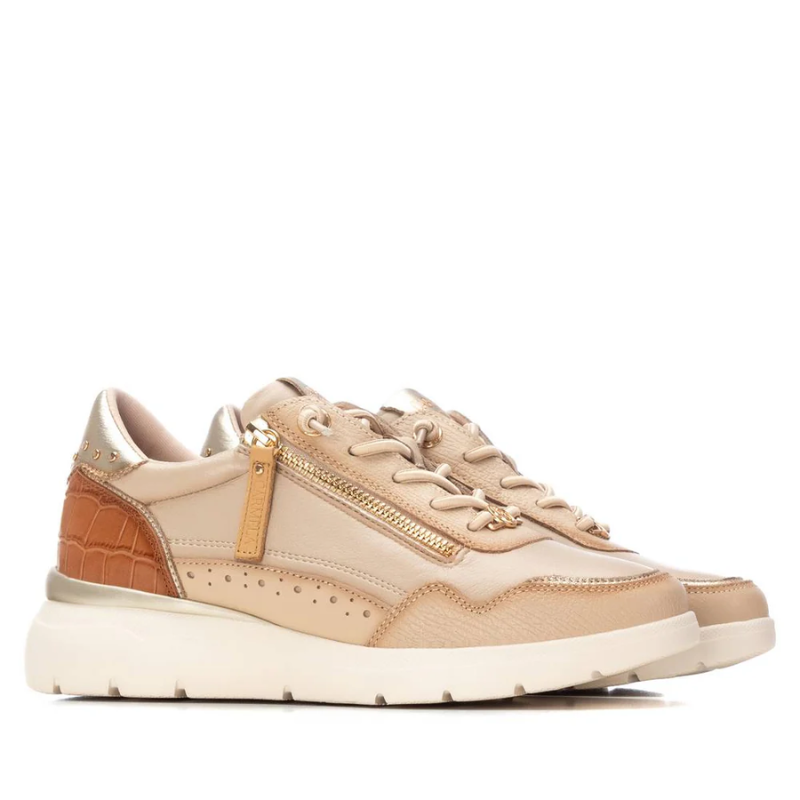 SNEAKER CREMALLERA BEIGE 162430