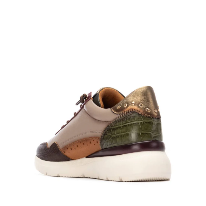 SNEAKER CREMALLERA BURDEOS 162430