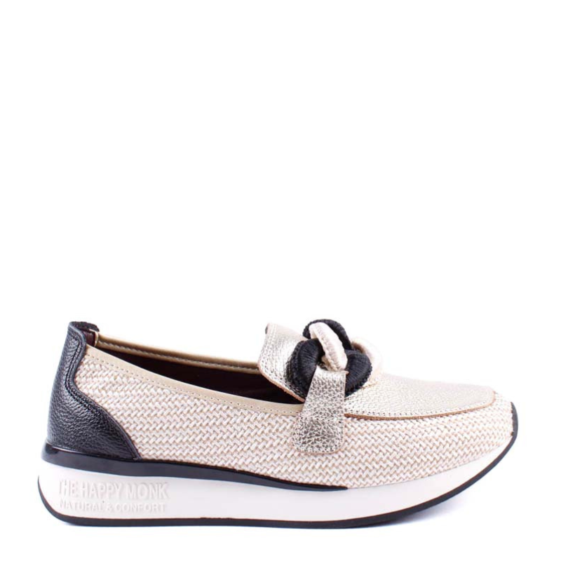 MOCASIN ESPIGA PLATINO VANITY011