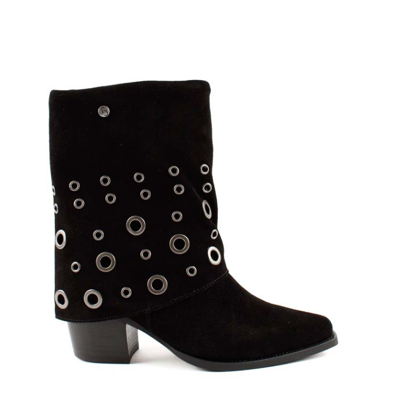 BOTIN CAMPERO ARGOLLAS NEGRO SS823
