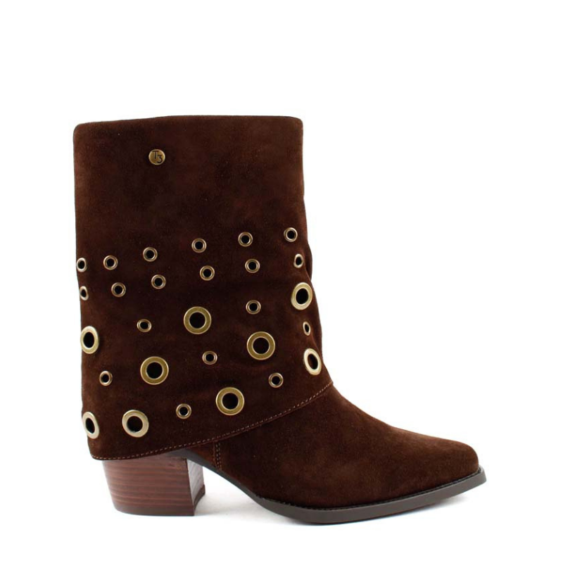 BOTIN CAMPERO ARGOLLAS MOKA SS823