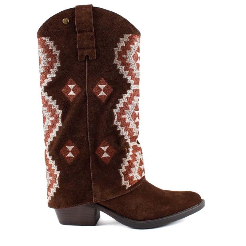 BOTA BORDADOS MOKA SS834